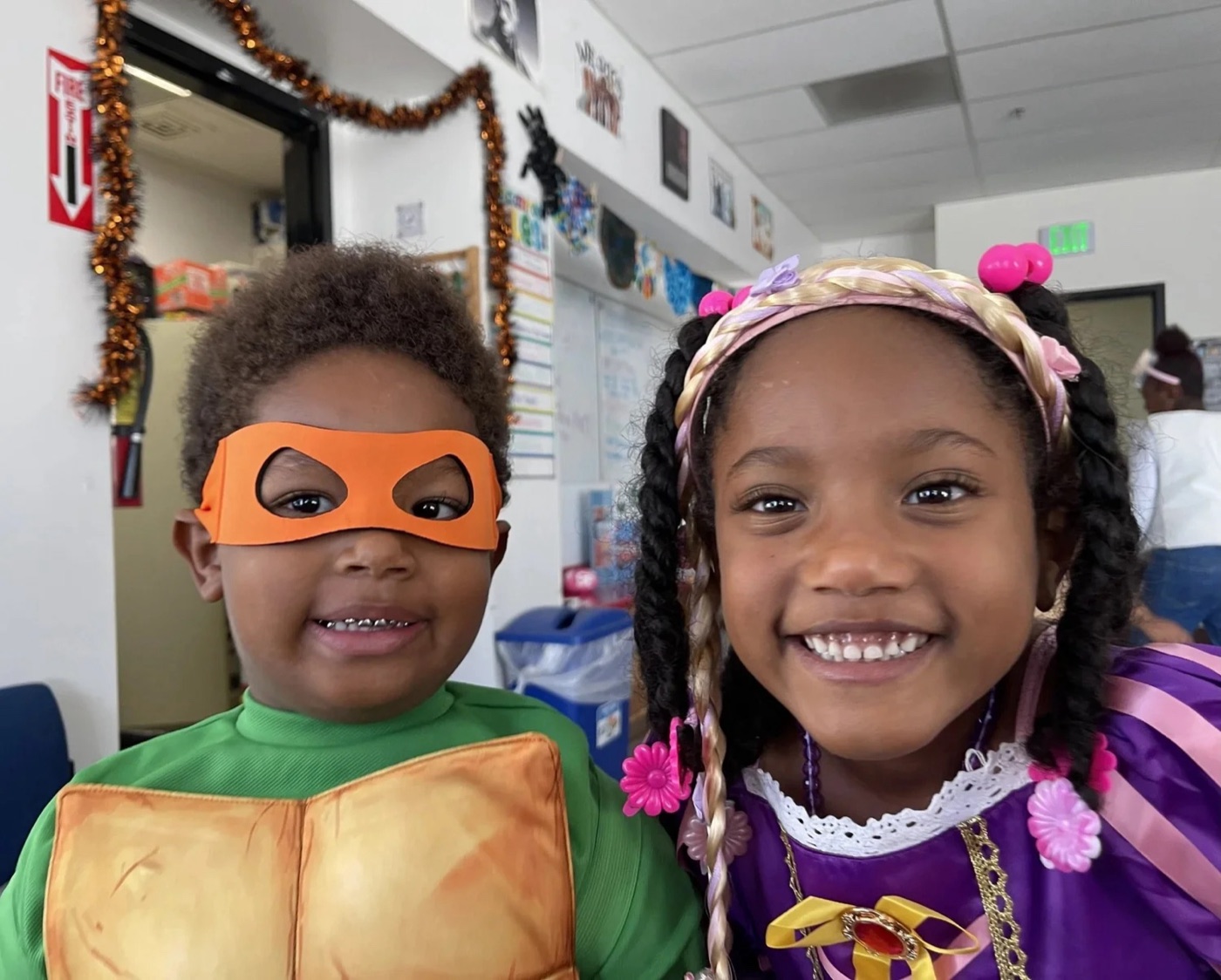 Children in costumes at Berkeley Youth Alternatives
