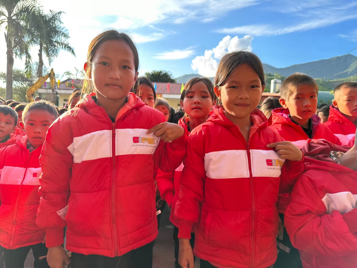 CIFE students at a school event