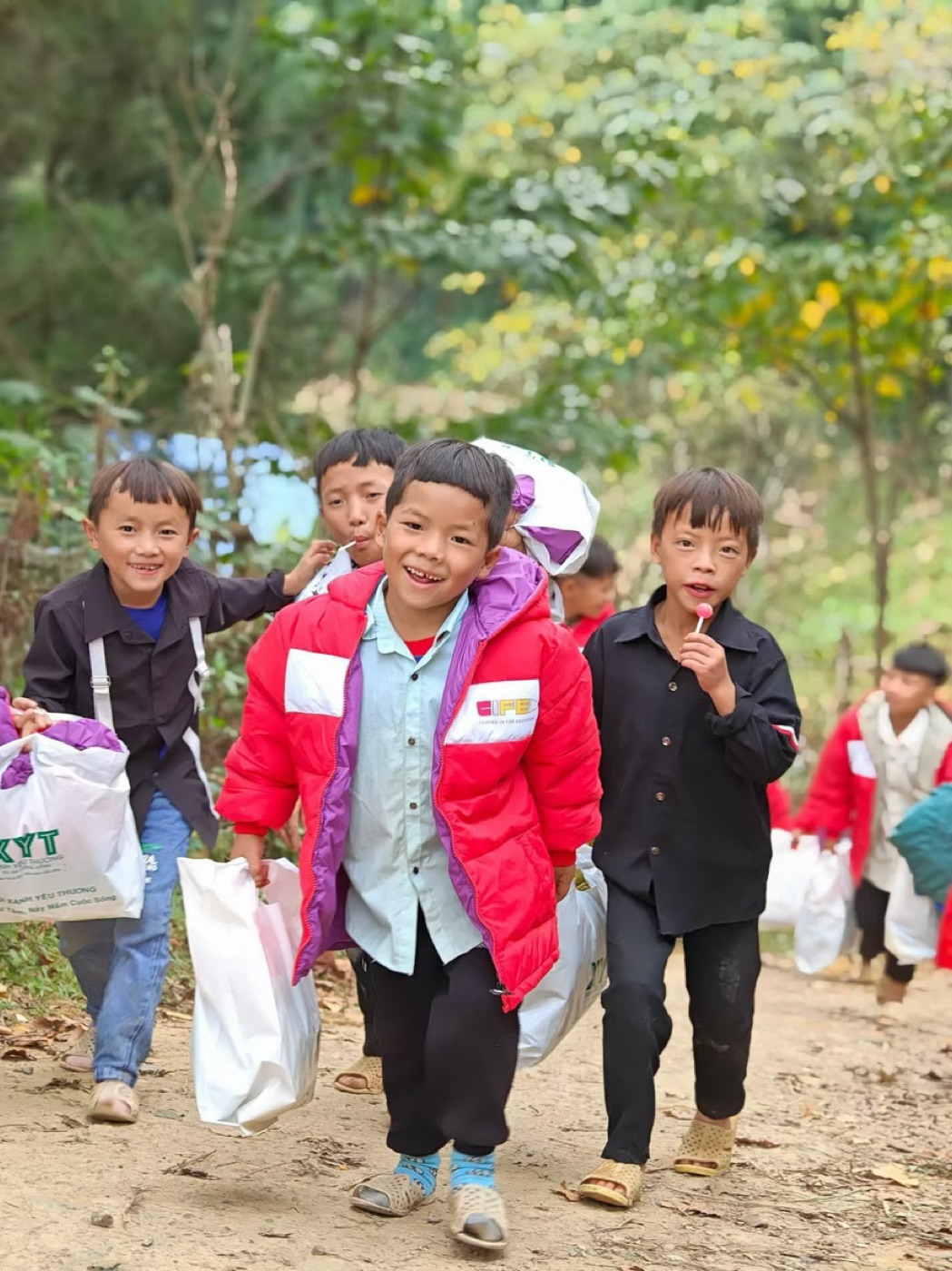 A CIFE student in Vietnam